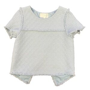 J.O.A. Women’s Sky Blue Textured Blouse Size Small